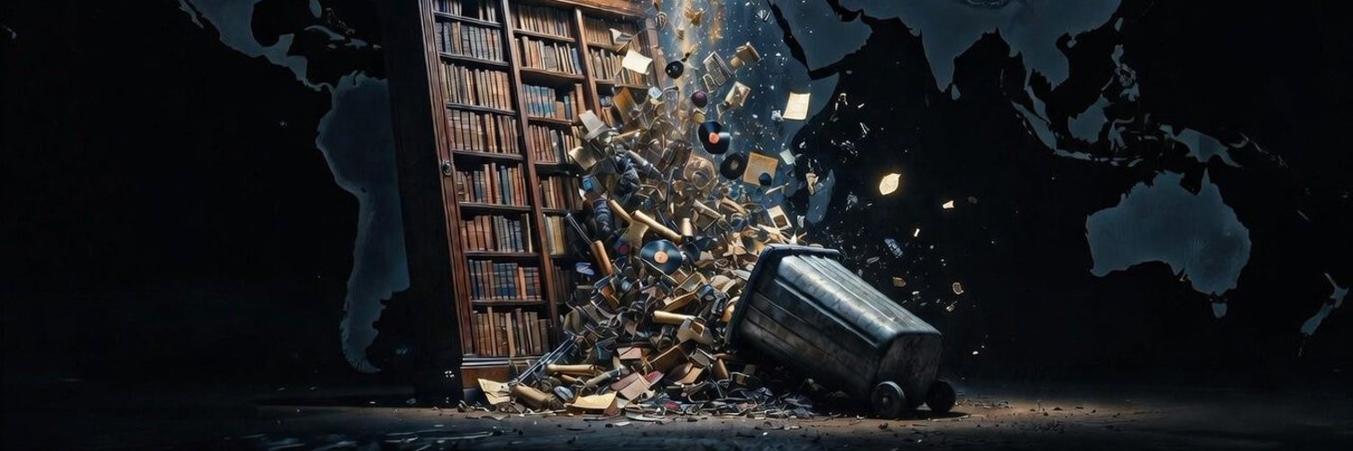 Civilizational amnesia — knowledge cascading into oblivion